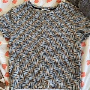 Pattern Top & Shorts Set